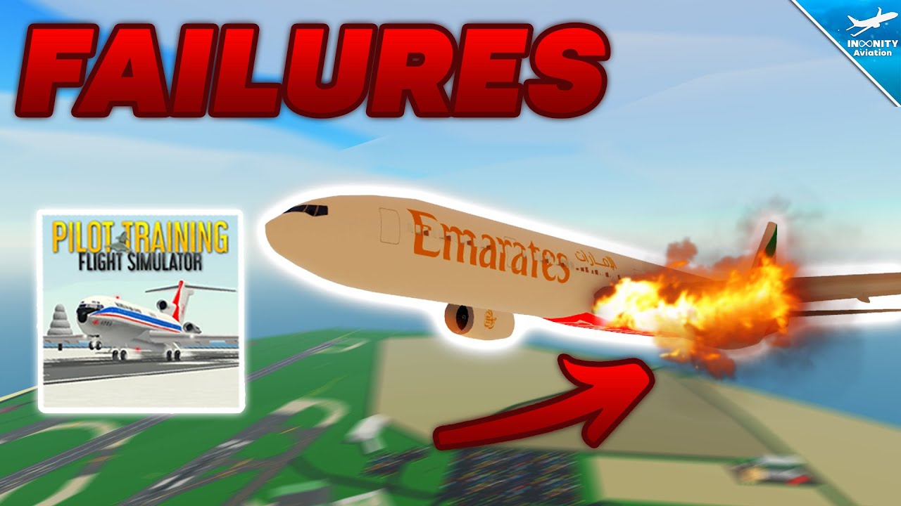 Aircraft with a failed engine flying over a coastal airport in Pilot Training Flight Simulator